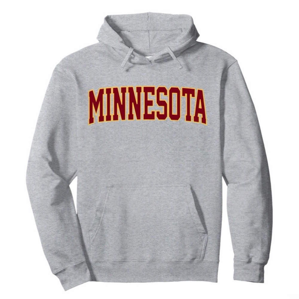 Gray University of Minnesota Hoodie | U of‎ M Hoodie | S